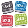 thumbnail image 2 of Ashley Productions Non-Magnetic Mini Whiteboard Erasers, Chalk Loop, 10 Per Pack, 3 Packs, 2 of 3