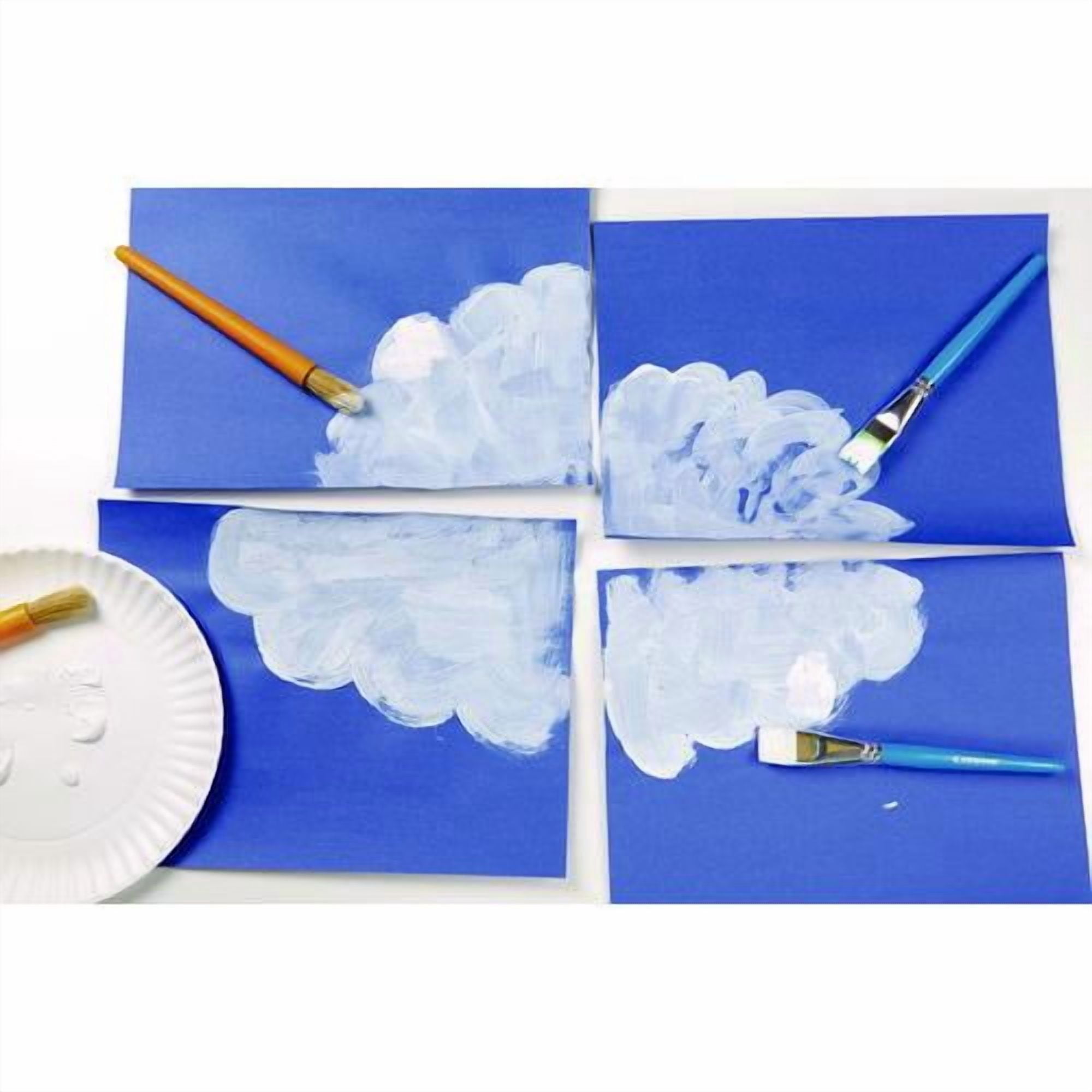 Premier Tempera Paint, White, 16 oz Bottle | Bundle of 2