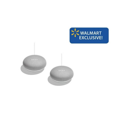 Google Home Mini, Chalk 2-pk
