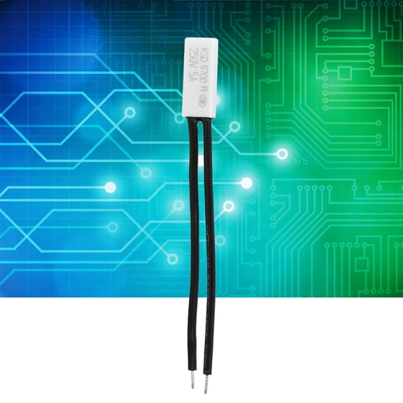 10pcs KSD9700 Normally Open Temperature Control Switch Thermal Protector Plastic Probe50℃