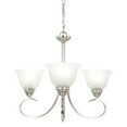 thumbnail image 1 of Yosemite 93433-3SN Ribbon Falls Three Light Chandelier, Satin Nickel, 1 of 5