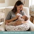 thumbnail image 4 of Jolly Jumper Baby Sitter Nursing Pillow - Beige Bunny | 100% Cotton, Hypoallergenic Support Cushion for Breastfeeding, Sitting & Lounging | Made in Canada, 4 of 8