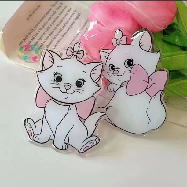 Corea Lindo Transparente Flor Teléfono Agarre Tok Griptok Titular Anillo Para iPhone Samsung Accesorios Encantador Soporte De Chica