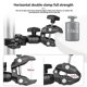 thumbnail image 4 of Super Clamp Double Camera Clamp R096 Crab Plier Clip Bracket for Photo Studio Light Stand, Photography Reflector, 4 of 5