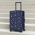 thumbnail image 2 of Lsque Star Dog Paw Printed Luggage Cover, Travel Luggage Protector,Scratch and Dirt Resistant, Fits 18-32 Inch Luggage - Large, 2 of 9