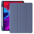 thumbnail image 1 of Funda para iPad 9.ª generación 2021 / 8.ª generación 2020 / 7.ª generación 2019 de 10,2 pulgadas con portalápices, funda protectora ultrafina y ligera con cubierta trasera transparente con, 1 of 6
