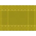 thumbnail image 1 of Ahgly Company Machine Washable Indoor Rectangle Transitional Dark Golden Rod Brown Area Rugs, 7' x 10', 1 of 7
