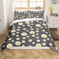 thumbnail image 1 of Erosebridal Housse de Couette Florale Rétro Simple, Literie Fleurie Rustique Taille Simple, Déco Coccinelle, Réversible 2 Pcs (Pas de Couette), 1 of 6