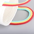 thumbnail image 5 of Hand-woven Handbag Bucket Woven Bag Rainbow Shoulder Bag for Street Shooting, 5 of 5