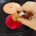 thumbnail image 2 of Cepillo limpiador de discos de vinilo, cepillo de limpieza con de suave, para álbumes tocadiscos ., 2 of 7