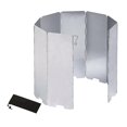 thumbnail image 3 of Pare-vent pour Réchaud à Gaz Extérieur Pique-Nique Camping Brûleur Alliage d'Aluminium Barbecue Pare-Vent Accessoire de Protection 9 mini Plaques, 3 of 6