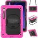 thumbnail image 1 of Funda para Samsung Galaxy Tab S10 Lite/ S10 FE/ S9 FE 10.9 pulgadas/Tab S9 11 pulgadas, funda protectora resistente a prueba de golpes con protector de pantalla, soporte giratorio de 360°, 1 of 8