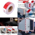 thumbnail image 5 of US Reflective Safety Tape Waterproof Red White Trailer Truck Conspicuity Warning, 5 of 5
