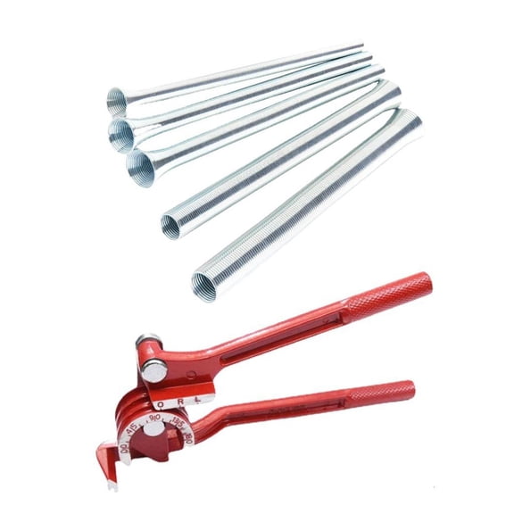 MOMOJIA Tube Bender with Ergonomic Grip 1/4" 5/16" 3/8" 180 Degree Aluminum Bender Tool