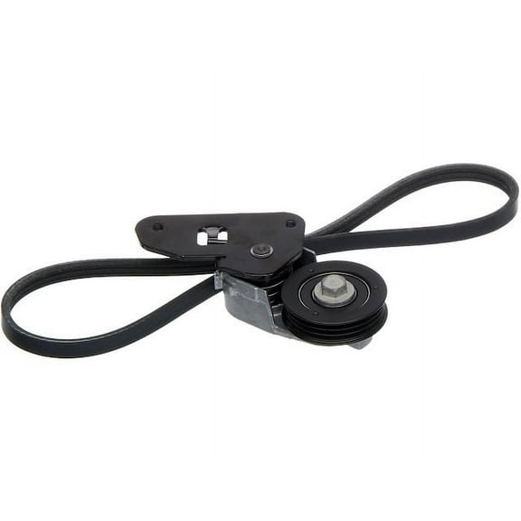 Water Pump Serpentine Belt Drive Component Kit - Compatible with 2006 - 2011 Buick Lucerne 4.6L V8 GAS 2007 2008 2009 2010