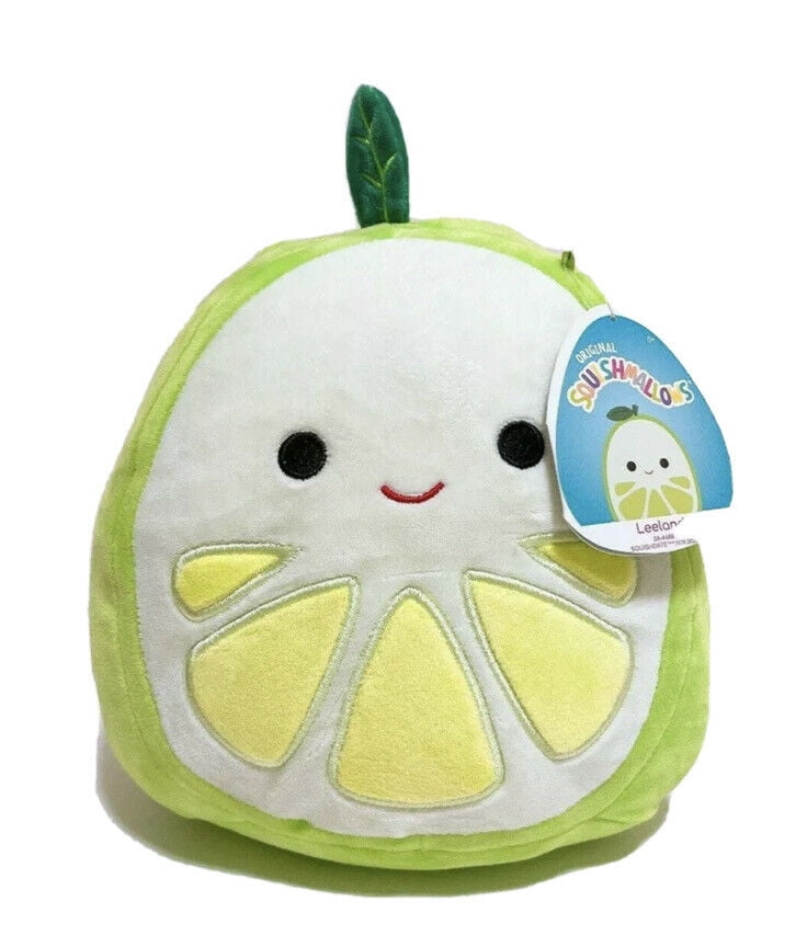 Squishmallows Kellytoy Fruit Series Leeland the Lime 8