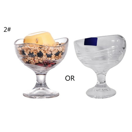 

JULYING Mini Dessert Cups Clear Acrylic Parfait Cup Small Reusable Serving Bowl for Ice Cream Sundae Desserts Appetizers Weddings Parties Events Cocktails Parties