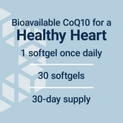 Life Extension Super Ubiquinol CoQ10 with Enhanced Mitochondrial Support™, heart health supplement, maximum absorption, 100 mg, non-GMO, gluten-free, 30 softgels