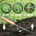 thumbnail image 5 of Betus Manual Hand Weeder - Bend-Proof Leverage Base for Super Easy Weed Removal Garden Weed Puller Tool, 5 of 8