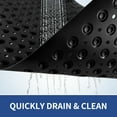 thumbnail image 5 of OTHWAY Extra Large Shower Mat 47x32, TPE Non Slip Shower Mat, Inside Shower Mat with Drain Holes Suction Cups, Walk in Shower Mat for Shower Stall, Anti-Slip for Elderly Kids(Black), 5 of 8