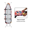 thumbnail image 4 of HELLHERO Soft Ironing Board Cover, Hearts Ironing Board Cover, Non Stick Scorch and Stain Resistant Standard Size 15x54 Inch with Elastic Edges, 4 of 5