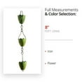 thumbnail image 3 of NACH Flower Cup Rain Chain, Cast Iron, 8ft (AO-2862), 3 of 5