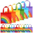 thumbnail image 1 of Coume Paquete de 24 Bolsas de Regalo Inspiradoras Arcoíris 21x21 cm, 1 of 7