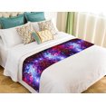 thumbnail image 1 of ABPHQTO Galaxy Bed Runner Galaxy Space Universe Stars Ropa de cama 50x240 cm, 1 of 2