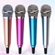 thumbnail image 4 of 4 micrófonos móviles K Song, mini micrófonos para teléfono celular (rosa, plateado, dorado y celeste). Cada color incluye 1 unidad., 4 of 7