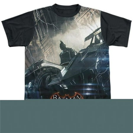 Batman Arkham Knight - Into The Night - Short Sleeve Black Back Shirt - XX-Large