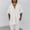 White, variant on Summer Travel Men's Loose V Neck Short Sleeve Cotton Linen Tunic Shirt with Single Pocket Relaxed Fit Breathable Lapel Top Lightweight Casual Beach