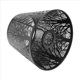 thumbnail image 2 of Pequeña Pantalla de Lámpara, Metal Barril con áRboles para LáMpara Pared ArañA Mesa Negro, 2 of 10