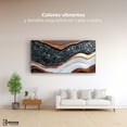 thumbnail image 2 of Cuadro Decorativo Canvas Revolution Abstracto Textura Metálica 120x60, 2 of 3