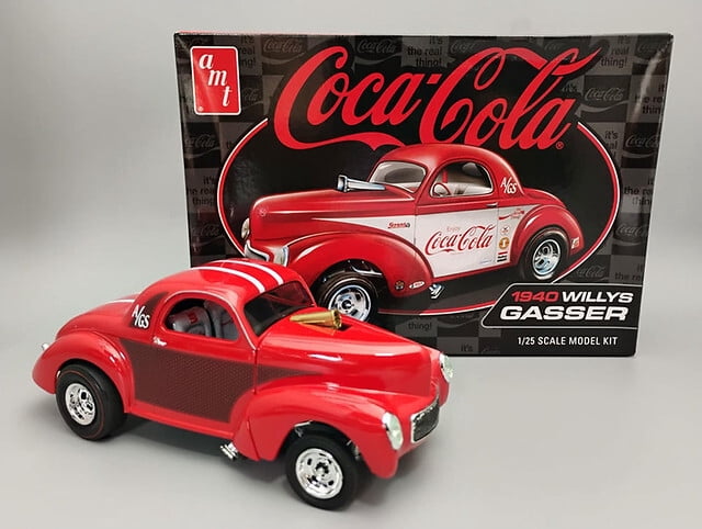 1940 Willys Coupe (Coke Race Team) AMT Model Kit