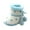 Blue, variant on FAOWME Warming Booties Shoes Soft Toddler Boots Shoes Baby Snow Boys Girls Baby Shoes Brown 12