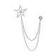 thumbnail image 5 of Broche de Estrella Perfecl Metal Argén, 5 of 8