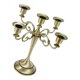 thumbnail image 4 of Candelero de Decoración retro moderna Colco para hogar Boda Cafetería bronce, 4 of 6