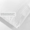 thumbnail image 3 of Bed Pillow Cases, Wrinkle & Fade Resistant, Hypoallergenic, Microfiber, 2-Piece (King Pillowcase, White), 3 of 4
