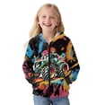 thumbnail image 4 of Chririnla Hooded Sweatshirt with Long Sleeve for Kids and Youth - Fluffy Sweatshirts for boy Trendy Fuzzy Jacket for Travel and School, 4 of 7