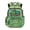 Green Dump Truck Pattern, variant on Chririnla Vivid Flame Print Breathable Backpack with Padded Straps Multiple Compartments School Bags, Multi-Pockets 17 Inch School Backpack for Elementary School Camping