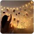thumbnail image 6 of TRIANI 13.12Ft Warm White Photo String with 40 LED Battery Operated Indoor Clip String Lights for Hanging Pictures Wedding and Bedroom Home Decoration, 6 of 12