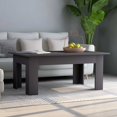 thumbnail image 1 of vidaXL Coffee Table Grey 100x60x42 cm Engineered Wood, 1 of 4