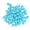 Blue, variant on NFTIGB 100Pcs Push Pins Map Tacks, Steel Plastic Decorative Marking Pins for Cork Boards 9.5x20mm Rose Red