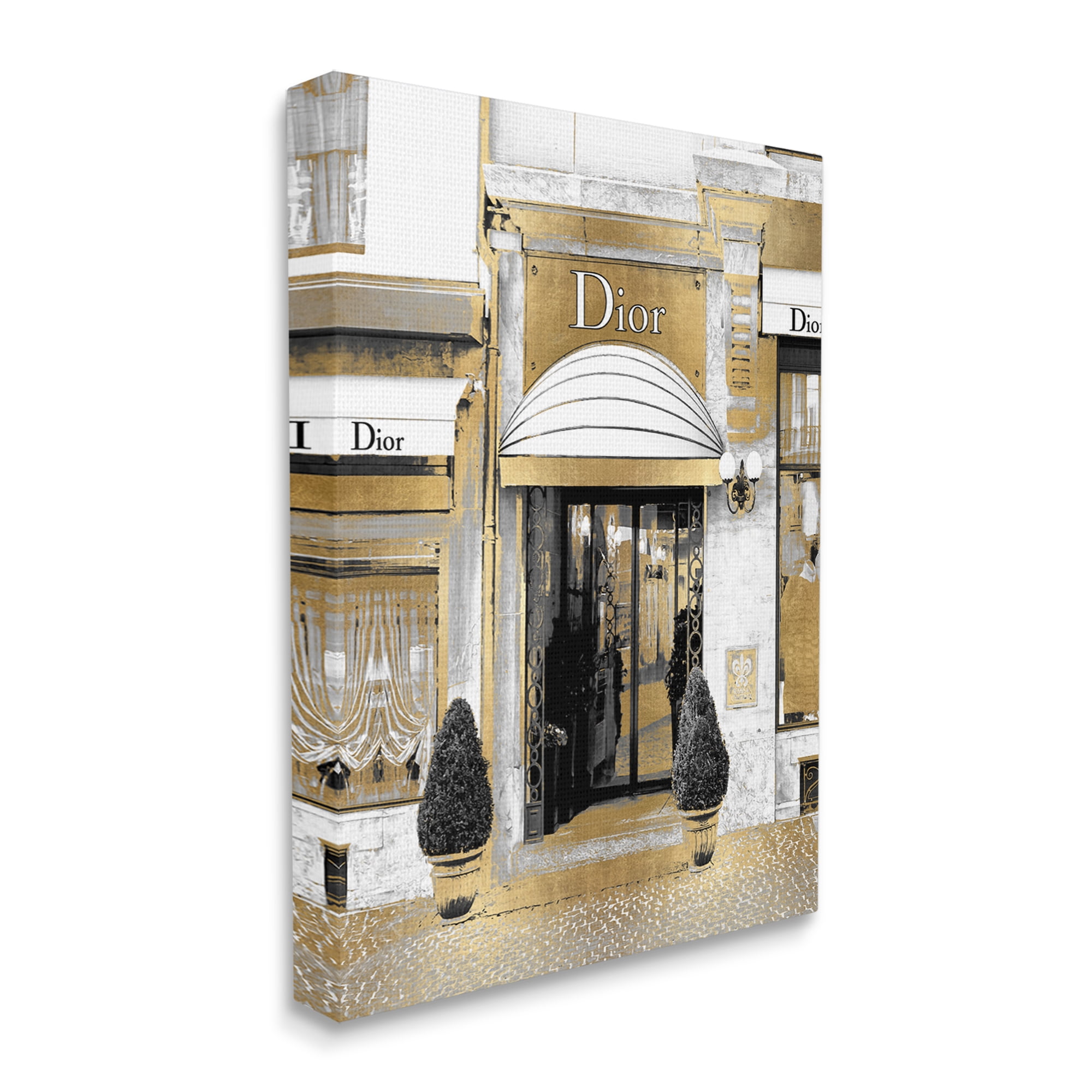 Stupell Glam Fashion Designer Clothing Storefront Urban City Canvas Wall Art, 36 x 48, Design by Madeline Blake
