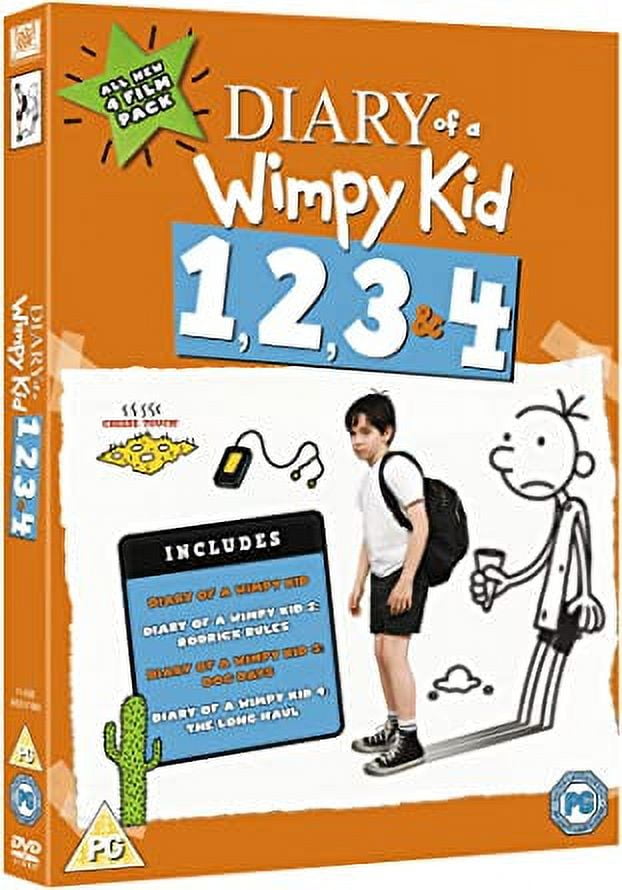 キッズ・ファミリー Diary of a Wimpy Kid-1,2&3 DVD 20th Century Studios: Diary of a Wimpy Kid Movie Series 1, 2