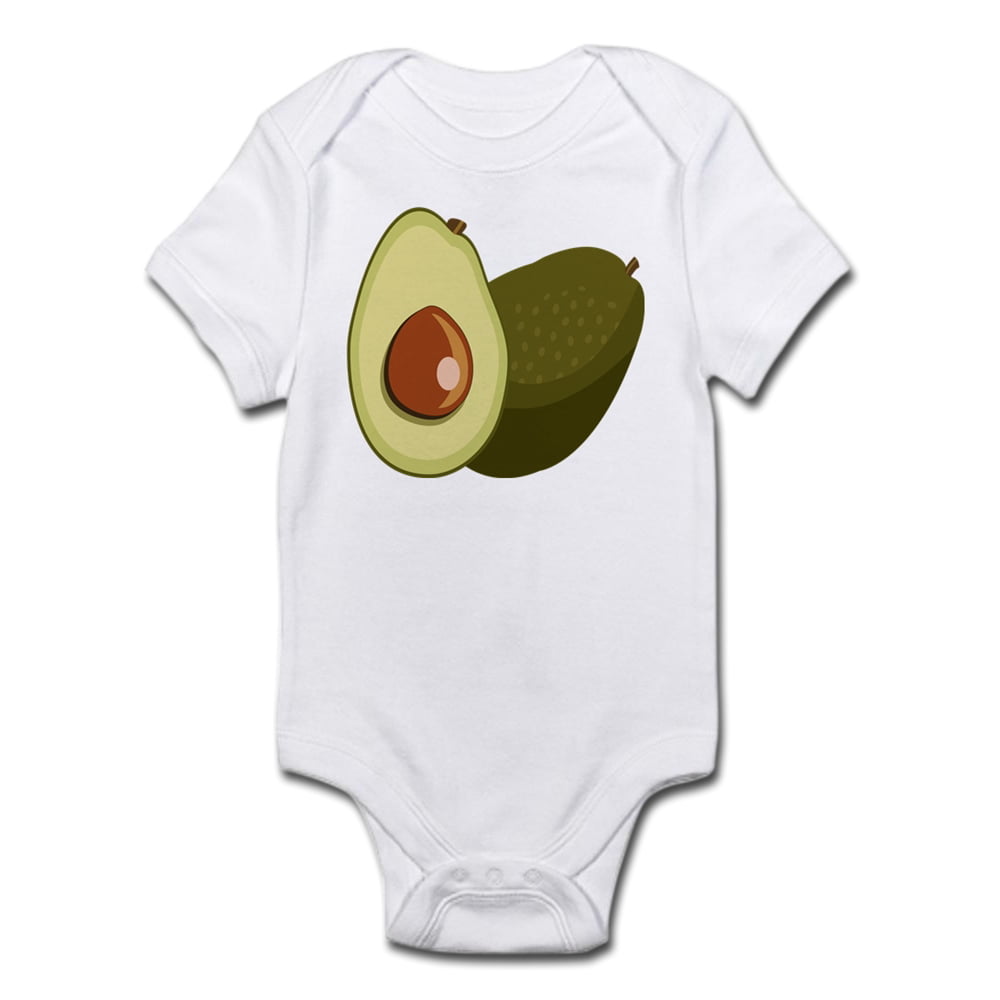 CafePress - CafePress - Avocado Body Suit - Baby Light Bodysuit ...
