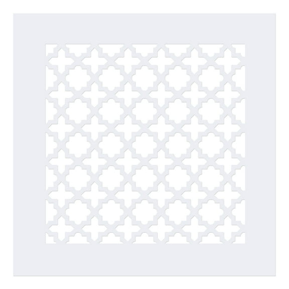 Uxcell Air Vent Cover Grille for 9.5"x9.5" Duct Opening, Acrylic Glass Wall Ceiling Hole Cover for Ventilation