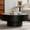 Walnut+Walnut+black, variant on Sturdy MDF Base, Elegant Design - Multiple Uses in Living Area