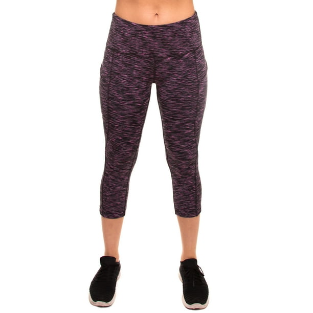 Xtreemgear - Womenâs High Waist Tummy Control Workout Yoga Pants Side Pockets LL5 - Walmart.com