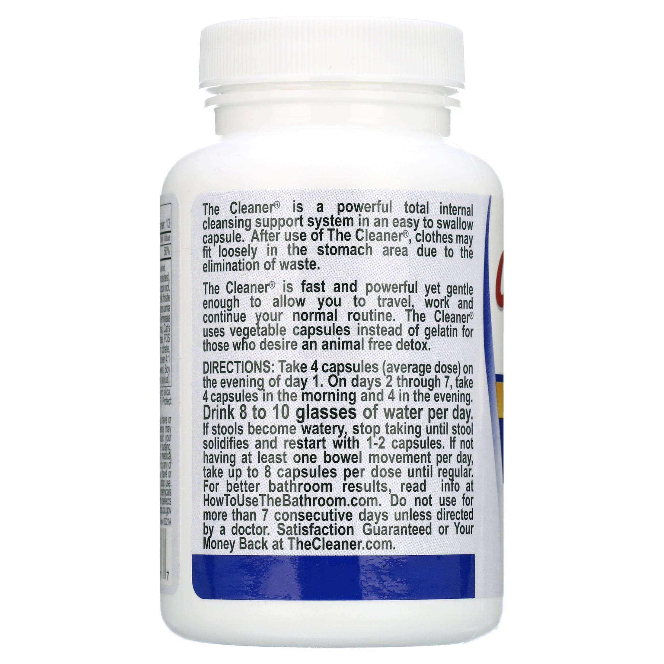 Century Systems The Cleaner - Men's Formula, 7-Day Detox Support